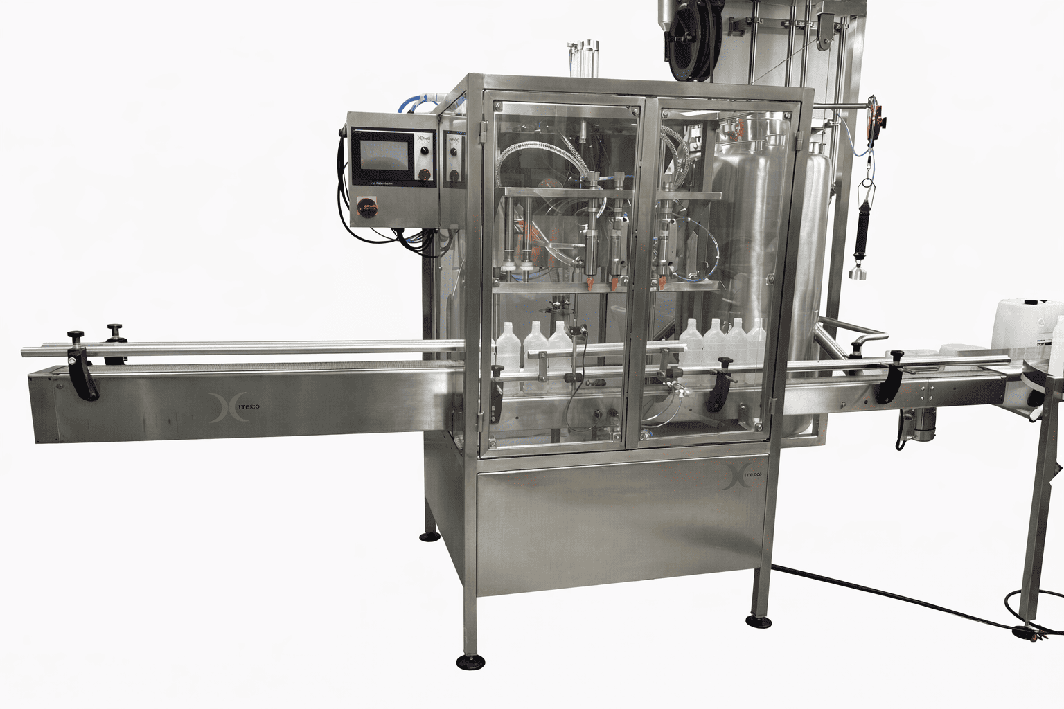 Máquina llenadora de botellas