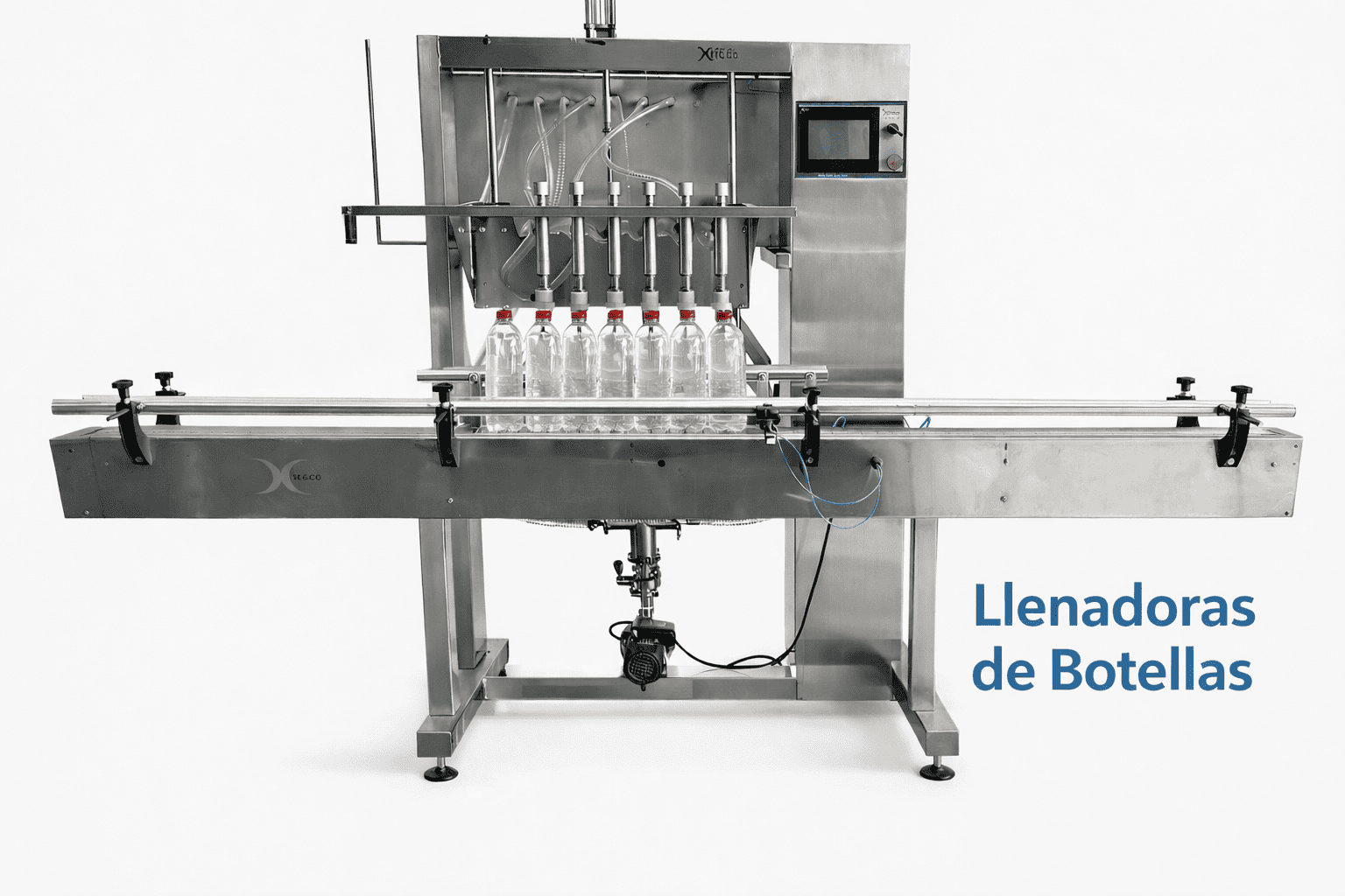 Llenadora de botellas automática industrial